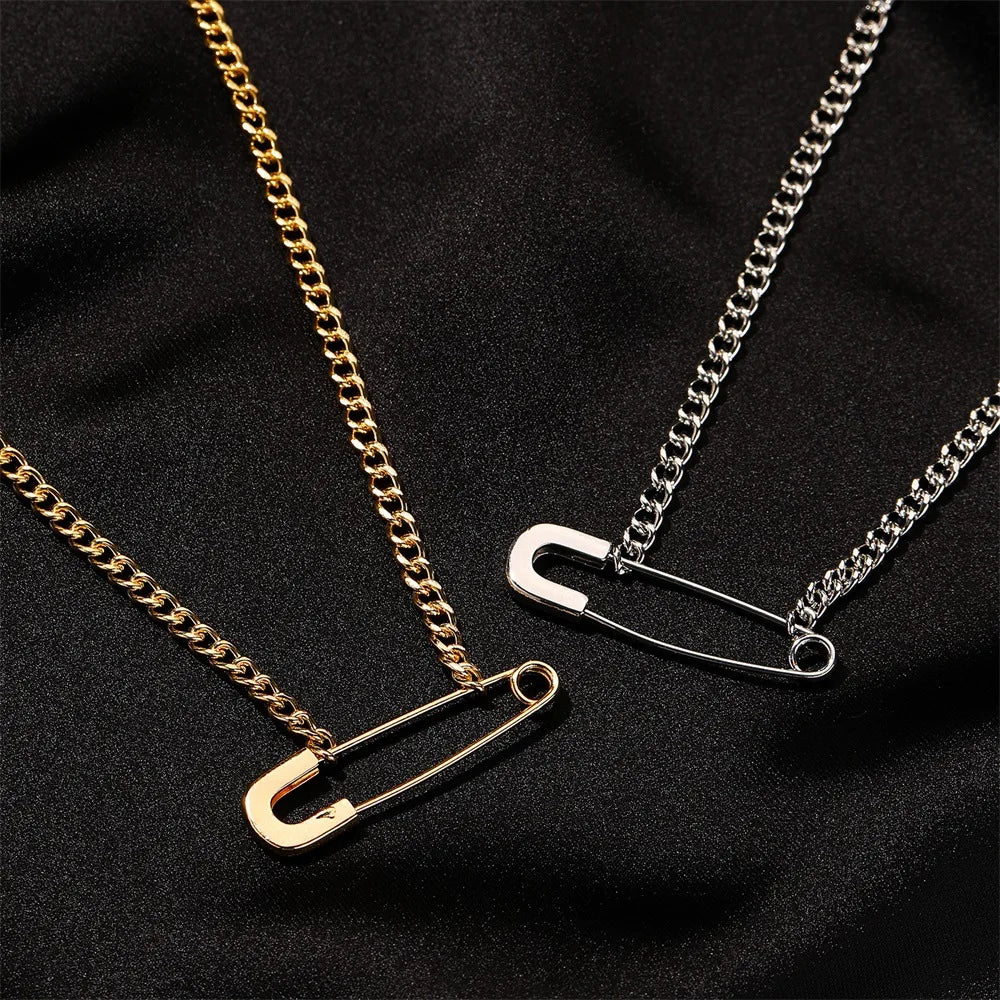 korean ins minimalism geometry necklace