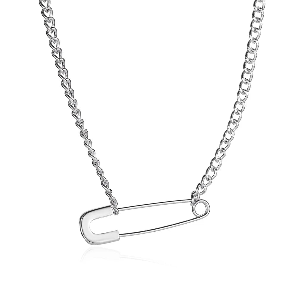 korean ins minimalism geometry necklace