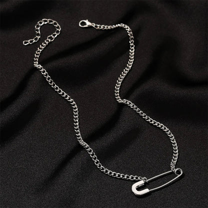 Korean INS Minimalism Geometry Necklace